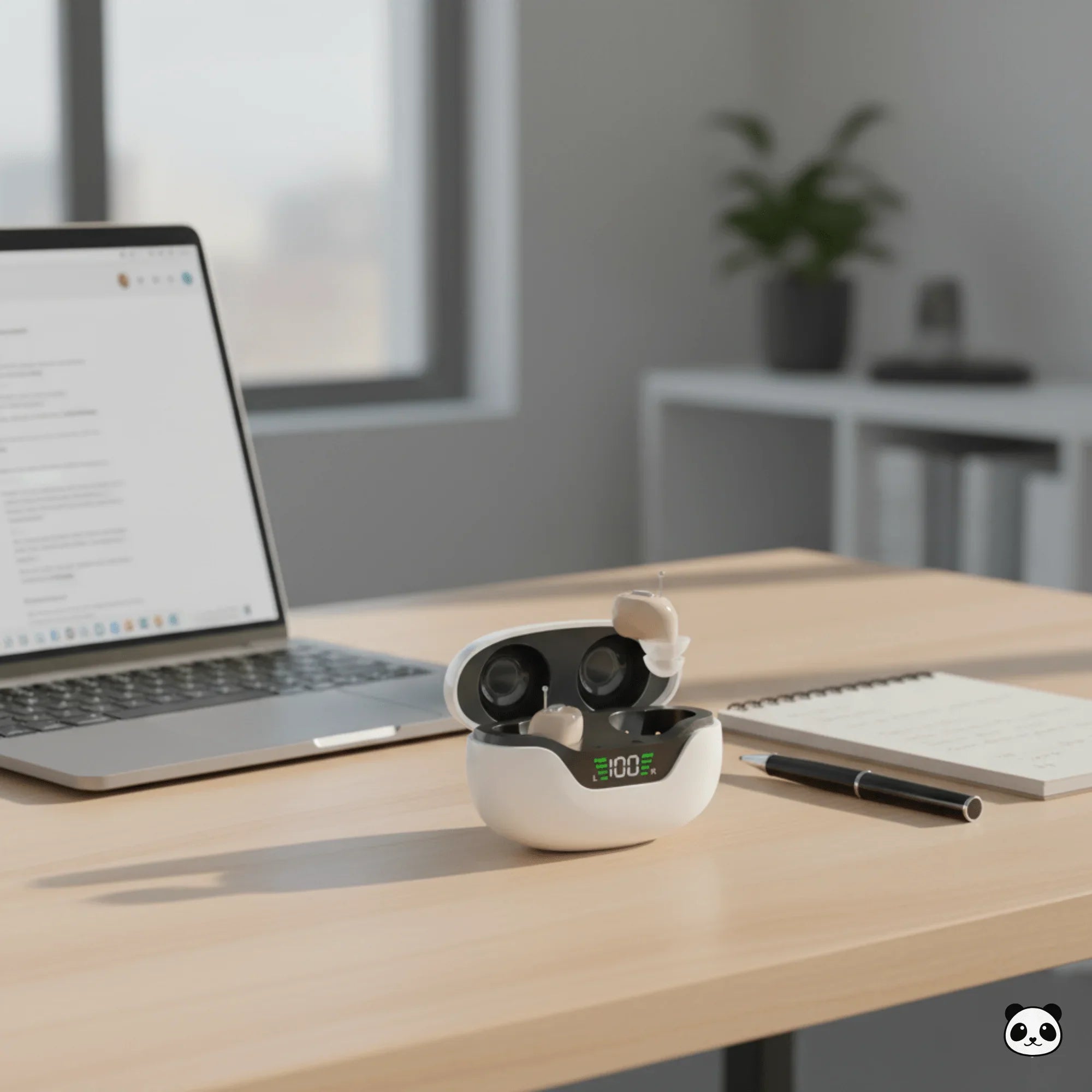 Panda Stealth charging case doubling as wireless remote control