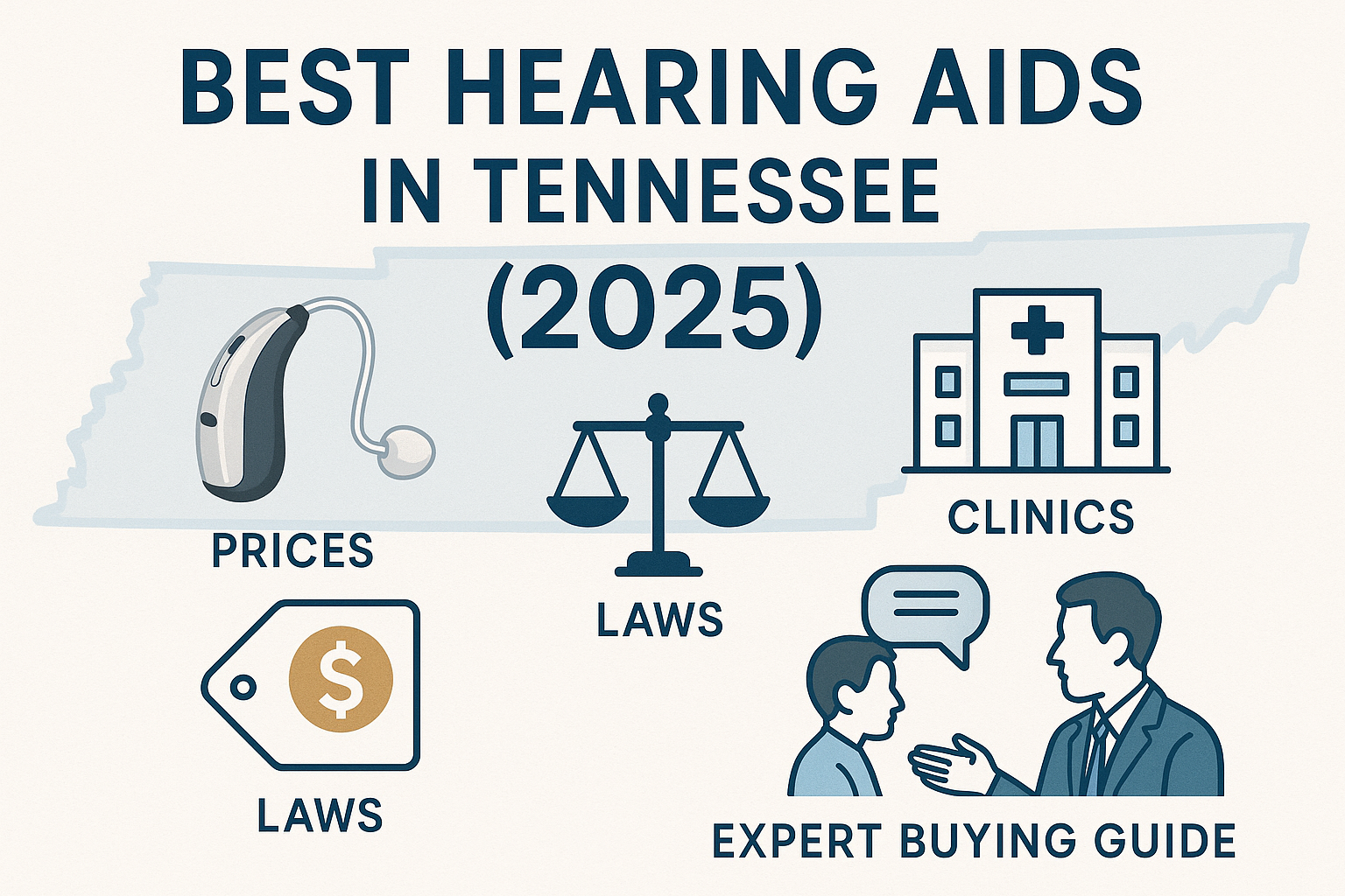 Best Hearing Aids in Tennessee: Prices, Top Clinics, Laws & Expert Guide