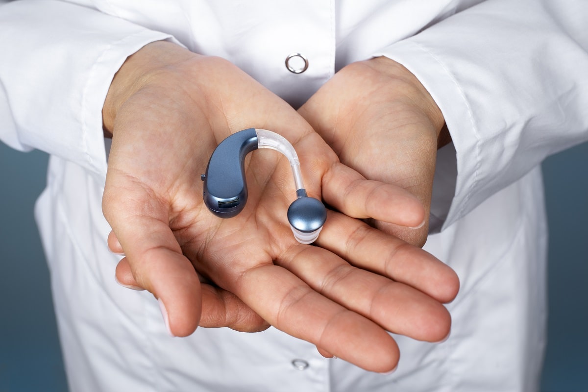 When were hearing aids invented?